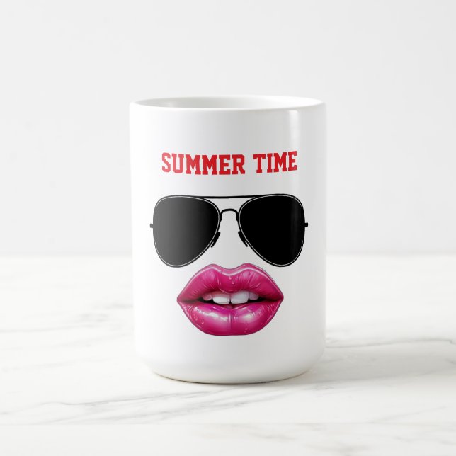 Taza De Café Tiempo de verano (Centro)