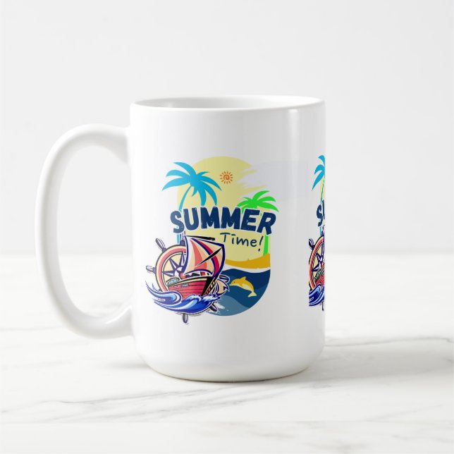 Taza De Café Tiempo de verano (Izquierda)