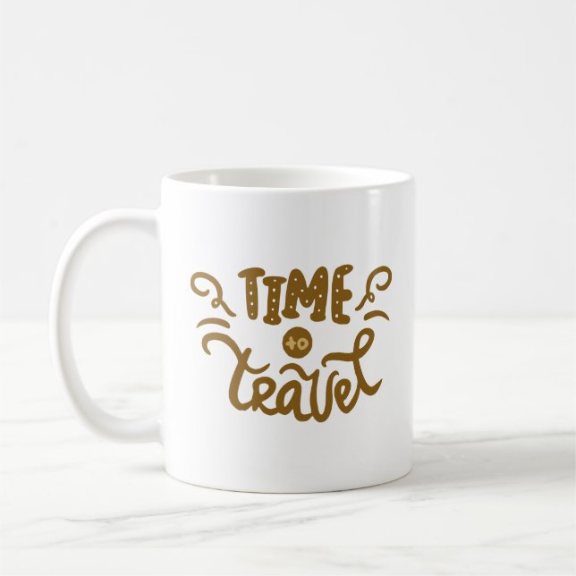 Taza De Café Tiempo de viaje (Izquierda)