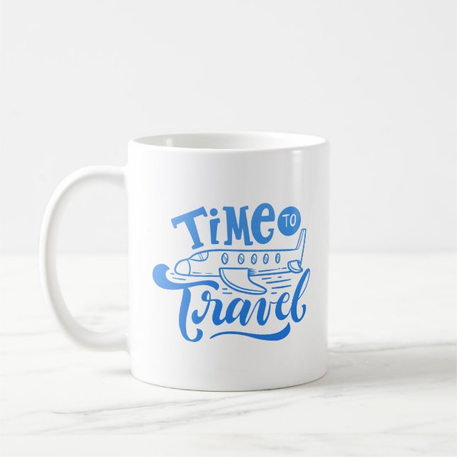 Taza De Café tiempo de viaje (Izquierda)