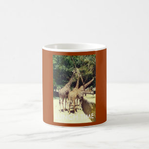 TAZA DE CAFÉ TIEMPO DEL ALMUERZO