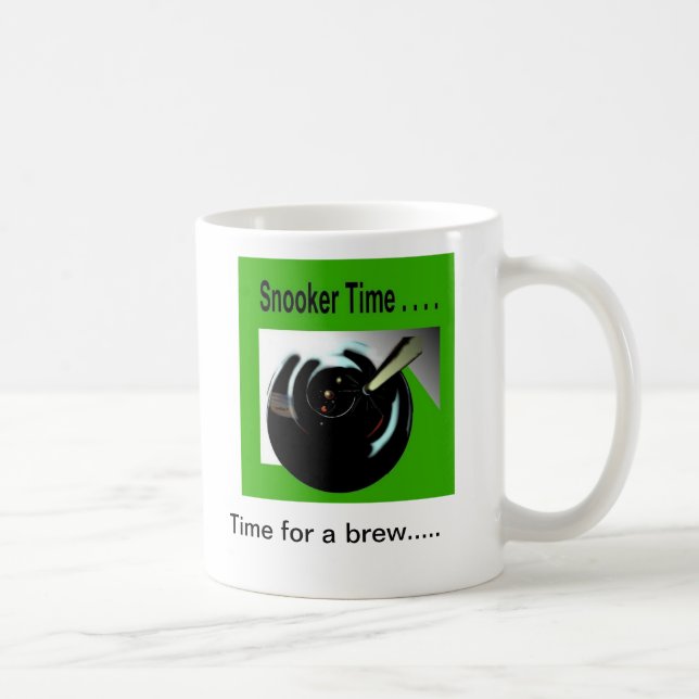 Taza De Café tiempo del billar (Derecha)