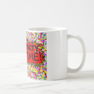 Taza De Café Tiempo del fiesta