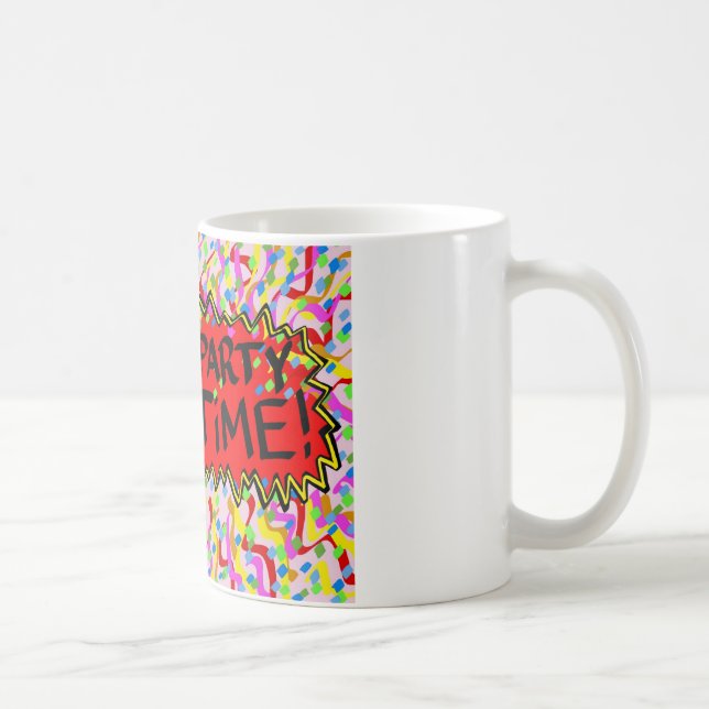 Taza De Café Tiempo del fiesta (Derecha)