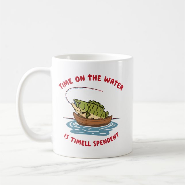 Taza De Café Tiempo en el Agua (Izquierda)