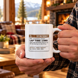 Taza de café Tiempo en el regazo 10mg No intentes