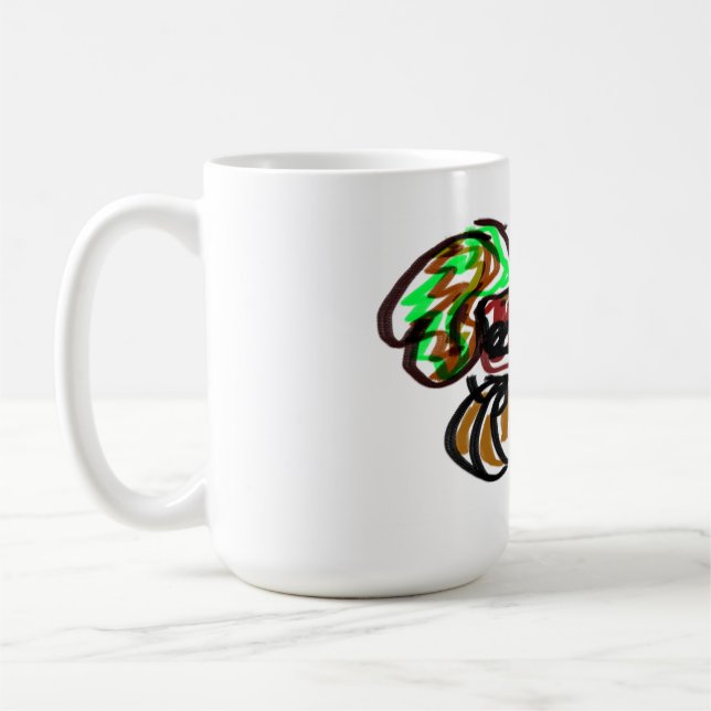 Taza De Café Tiempo Husky y Calabaza (Izquierda)