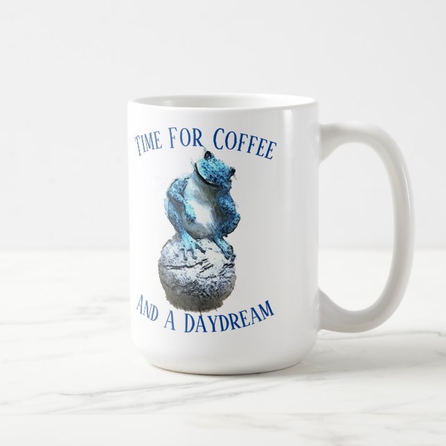 Taza De Café Tiempo Para El Café Y Un Amanecer (Derecha)