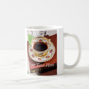 Taza De Café Tiempo para el diseño del té