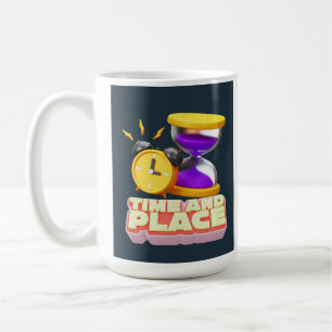 TAZA DE CAFÉ TIEMPO Y LUGAR