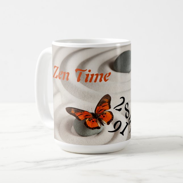 Taza De Café Tiempo Zen (Anverso izquierdo)