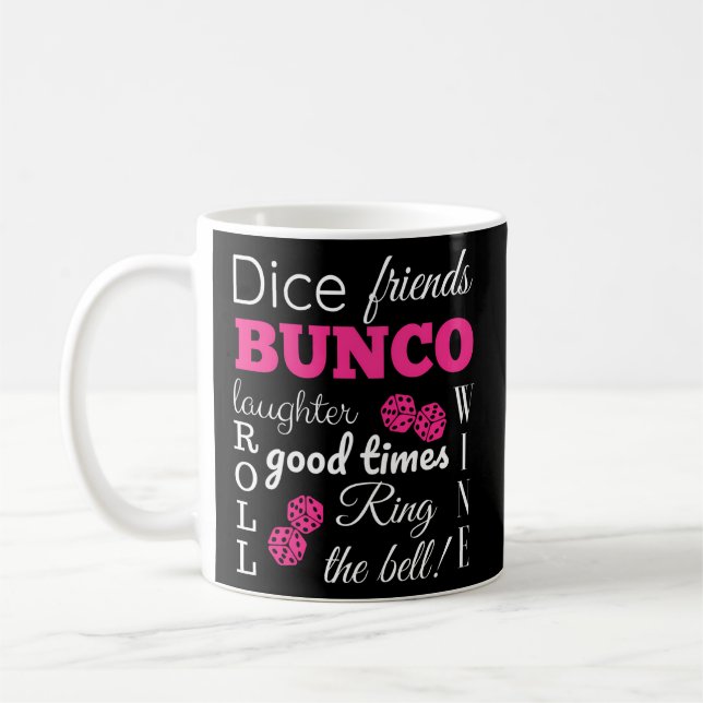 Taza De Café Tiempos de dados de Bunco (Izquierda)