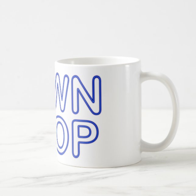 Taza De Café tienda de peones : señal eléctrica (Derecha)