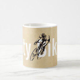 Taza De Café Tienda personalizada de la bicicleta de la ciudad