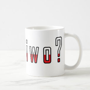 Taza De Café ¿tiene piwo? Bandera