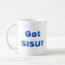 ¿Tiene SISU? Café Mug; Café finlandés Mug