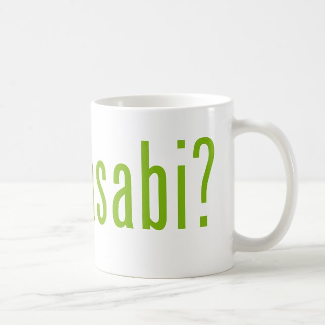 Taza De Café ¿tiene wasabi? (Derecha)