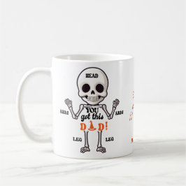 Taza De Café Tienes a este papá lindo esqueleto recién nacido d