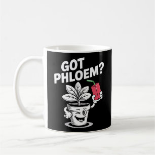 Taza De Café ¿Tienes a Phloem? Jugo de planta divertida