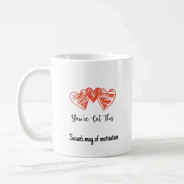 Taza De Café Tienes esta cita motivacional (Izquierda)