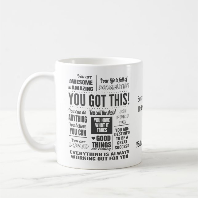Taza De Café Tienes Estas Citas Motivadoras (Izquierda)
