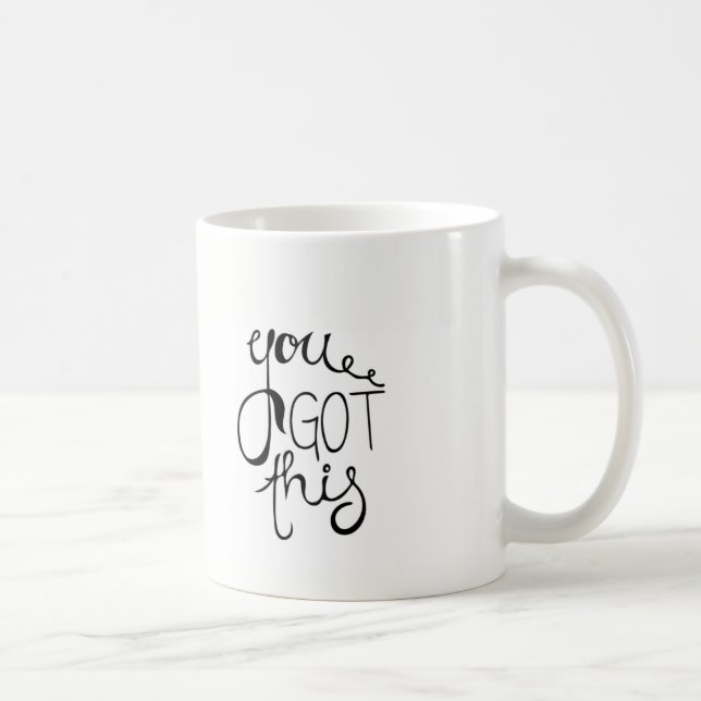Taza De Café Tienes Este Café Mug (Derecha)