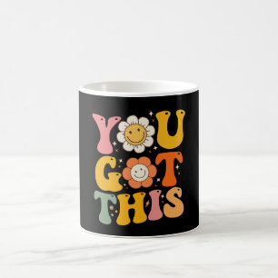 Taza De Café Tienes Esto Día de Prueba Motivacional Groovy