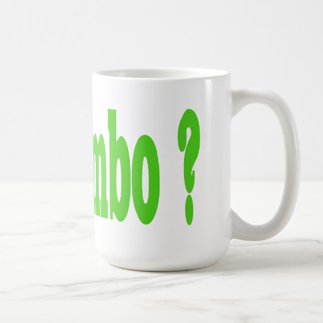 Taza De Café ¿Tienes Gumbo? (Derecha)