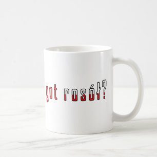 Taza De Café ¿tienes rosol? Bandera