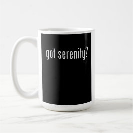 Taza De Café ¿Tienes serenidad? Coffee Mug Sober Life