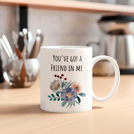 Taza De Café Tienes un amigo en mi amistad