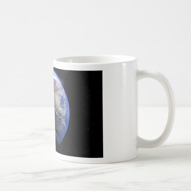 Taza De Café Tierra Azul desde el espacio Inspirador (Derecha)