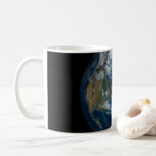 Taza De Café Tierra Con Nubes Y Hielo Marítimo 2