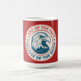Taza De Café Tierra del Águila Libre