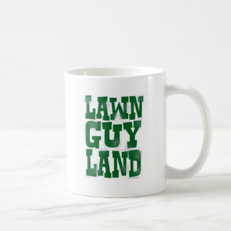 Taza De Café Tierra del individuo del césped
