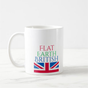 Taza De Café Tierra plana Británicos