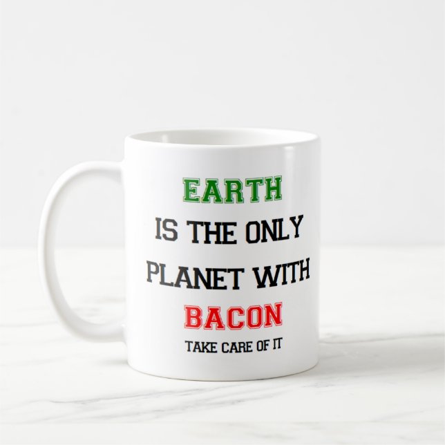 Taza De Café tierra sólo de tocino (Izquierda)