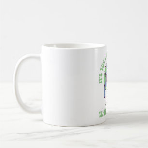 Taza De Café Tierra triste, es demasiado tarde para extrañarme