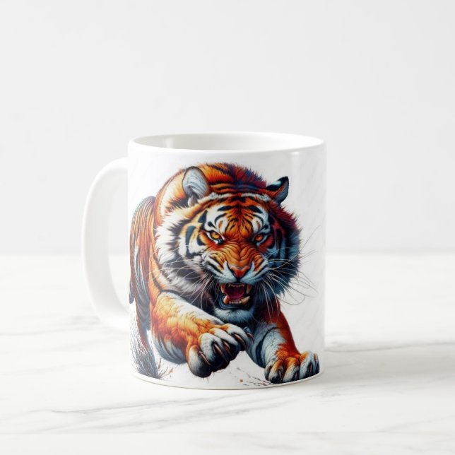 Taza De Café Tíger Classic Mug, 11 oz (Anverso izquierdo)