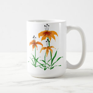 Taza De Café Tiger Lilies Mug