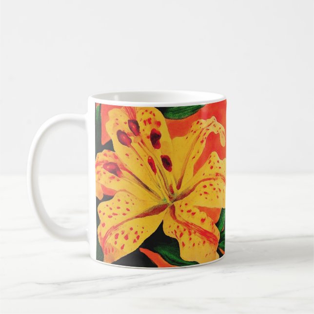 Taza De Café Tiger Lily (Izquierda)