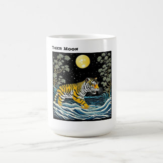 Taza De Café Tiger Moon