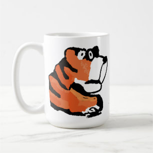 Taza De Café Tíger Mug, un tigre tristemente adorable