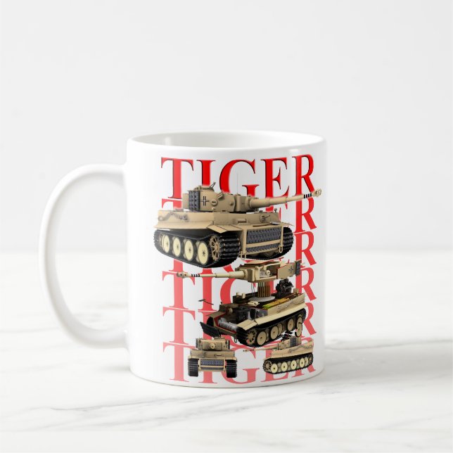 Taza De Café Tiger Tank