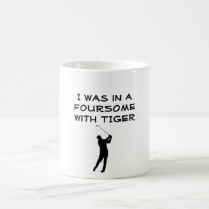 Taza De Café TIGER WOODS, golfista, estaba en un TIGRE de