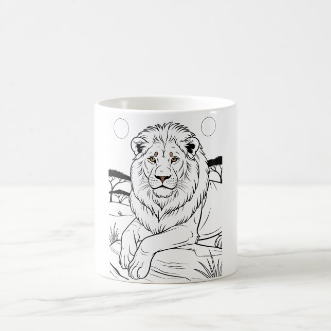 Taza De Café Tigre  (Centro)