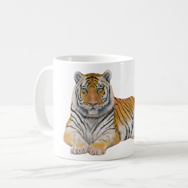 Taza De Café Tigre (Anverso izquierdo)
