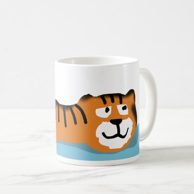 Taza De Café Tigre (Anverso derecho)