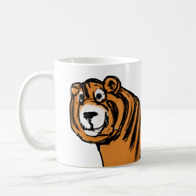 Taza De Café Tigre (Izquierda)