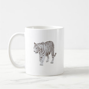 Taza De Café Tigre blanco